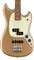 Fender Player Mustang Bass PJ Pau Ferro Firemist Gold Front View